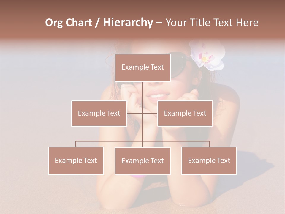 Laying Beautiful Travel PowerPoint Template