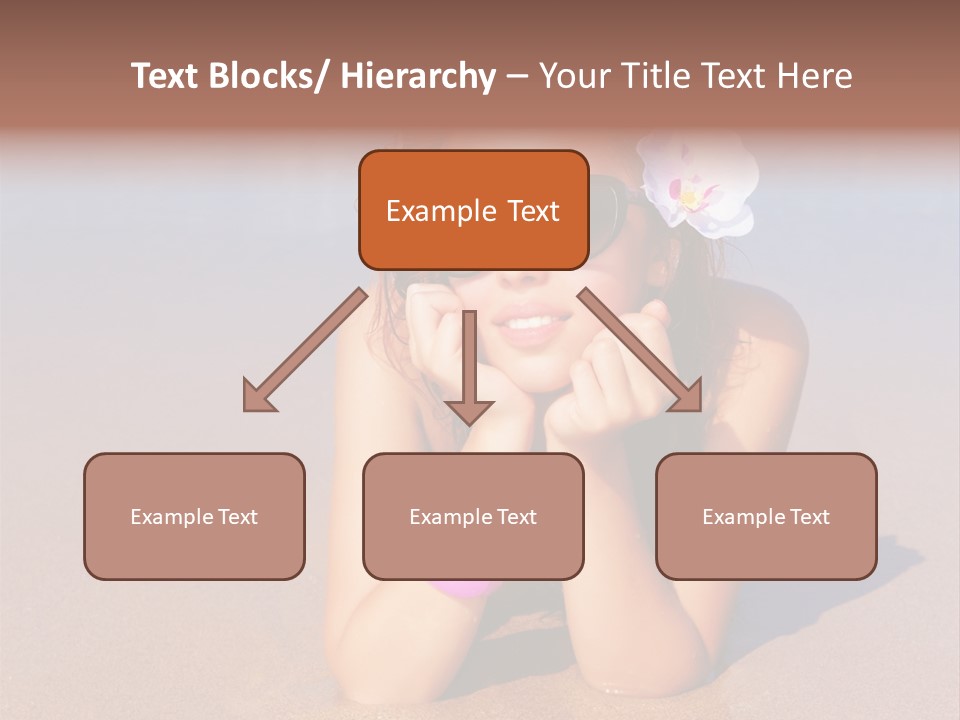 Laying Beautiful Travel PowerPoint Template