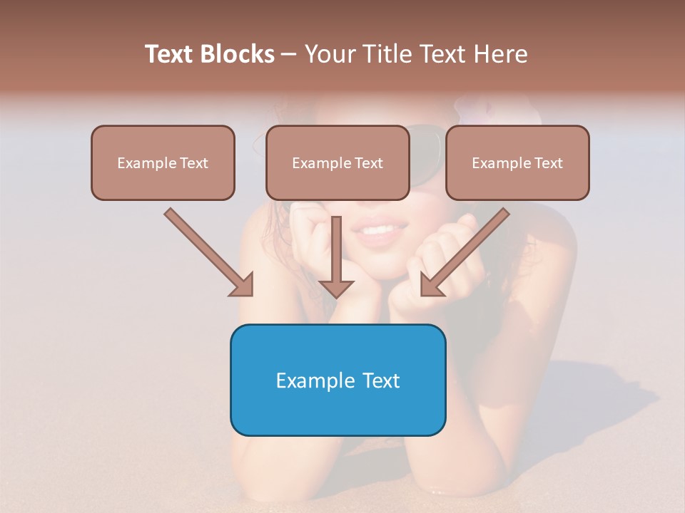 Laying Beautiful Travel PowerPoint Template