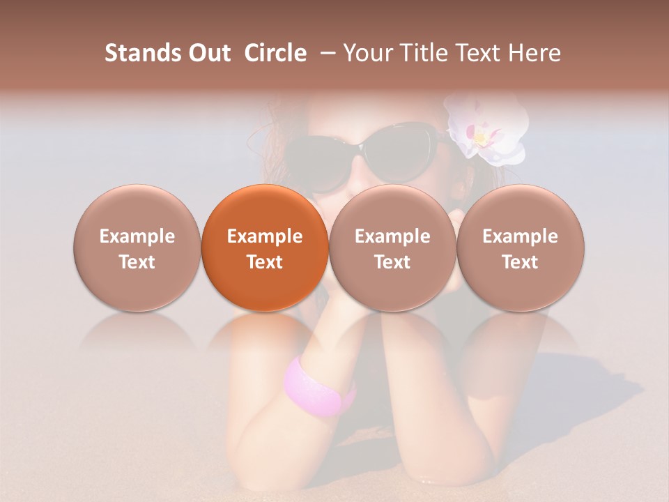 Laying Beautiful Travel PowerPoint Template