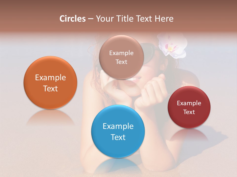 Laying Beautiful Travel PowerPoint Template