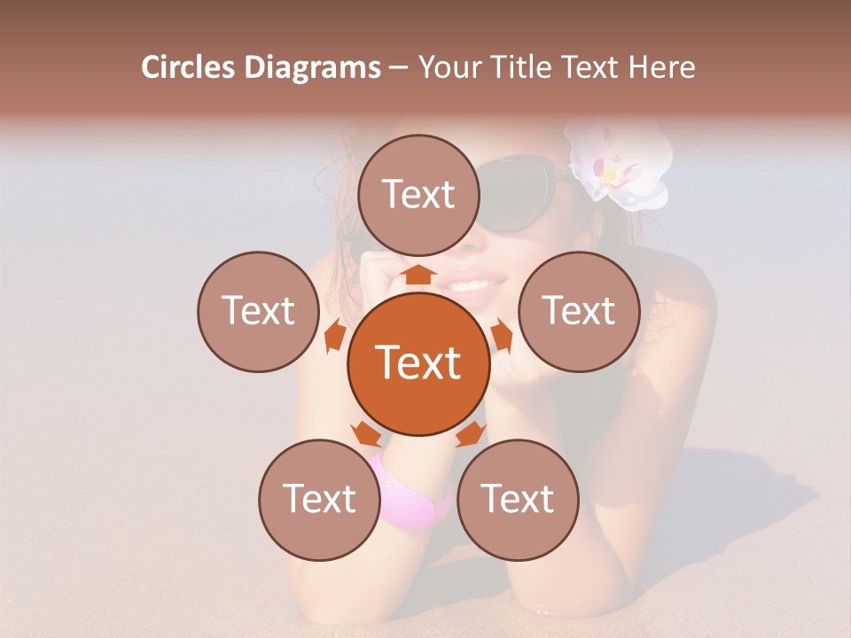 Laying Beautiful Travel PowerPoint Template