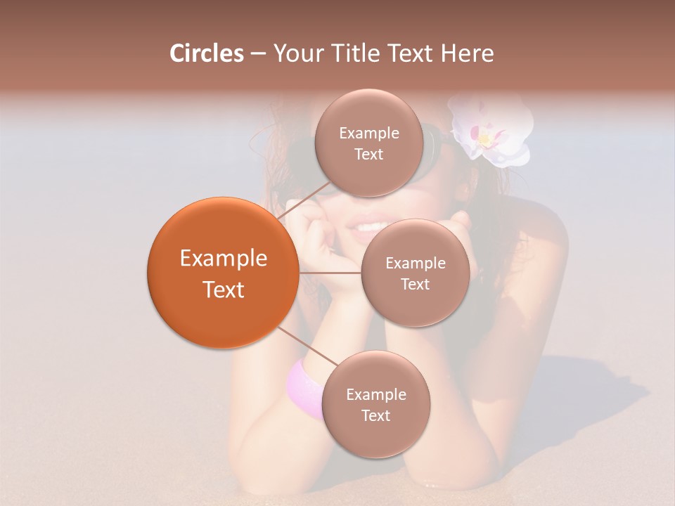 Laying Beautiful Travel PowerPoint Template