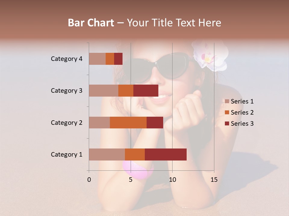 Laying Beautiful Travel PowerPoint Template