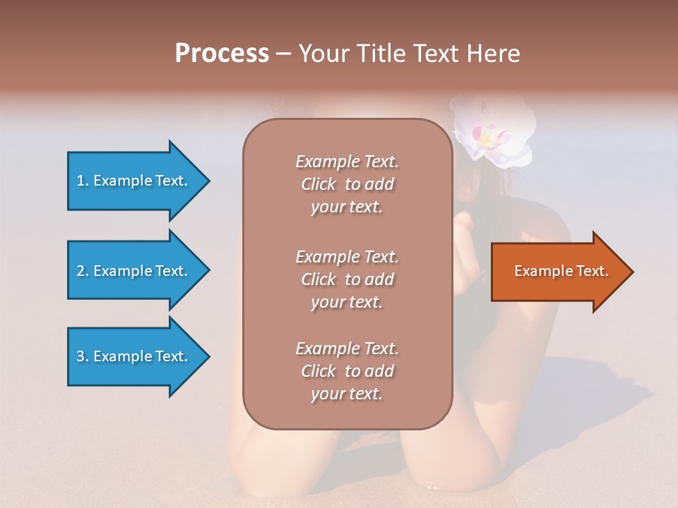 Laying Beautiful Travel PowerPoint Template