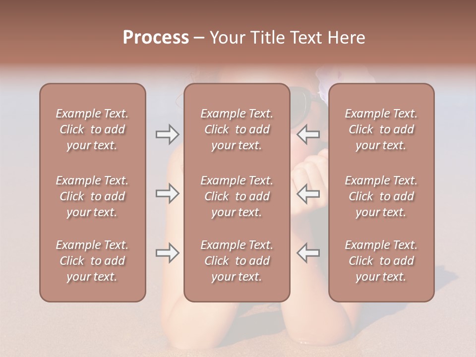 Laying Beautiful Travel PowerPoint Template