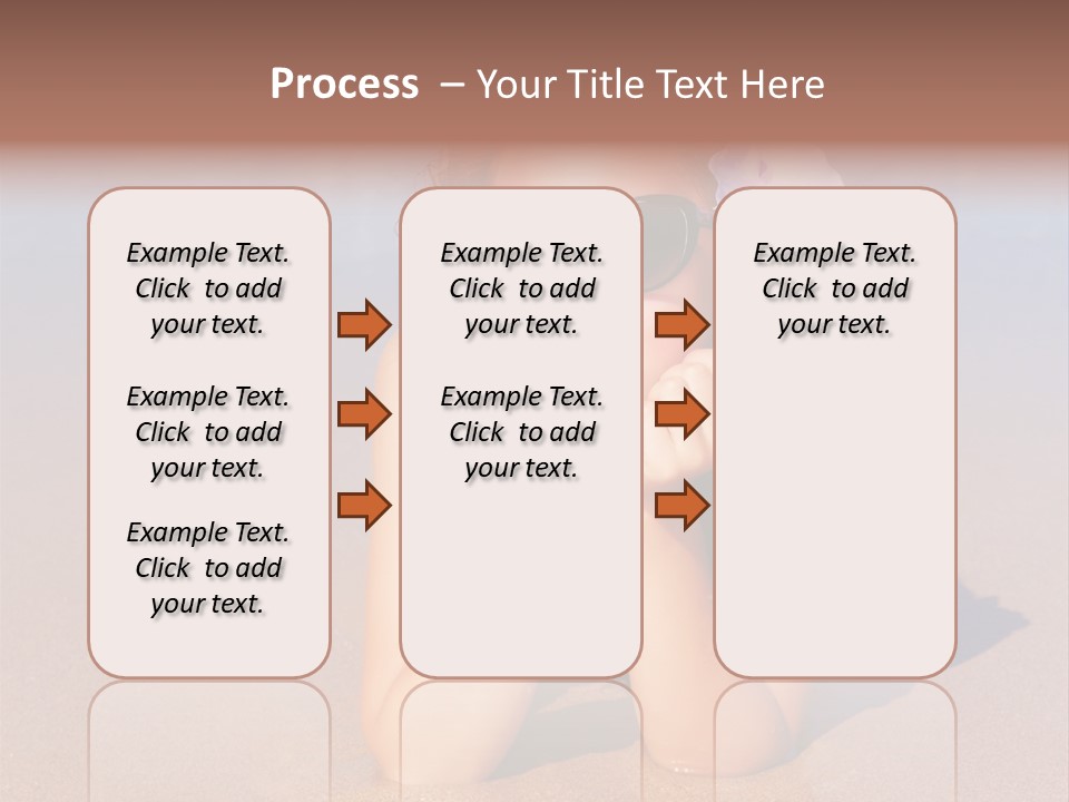 Laying Beautiful Travel PowerPoint Template