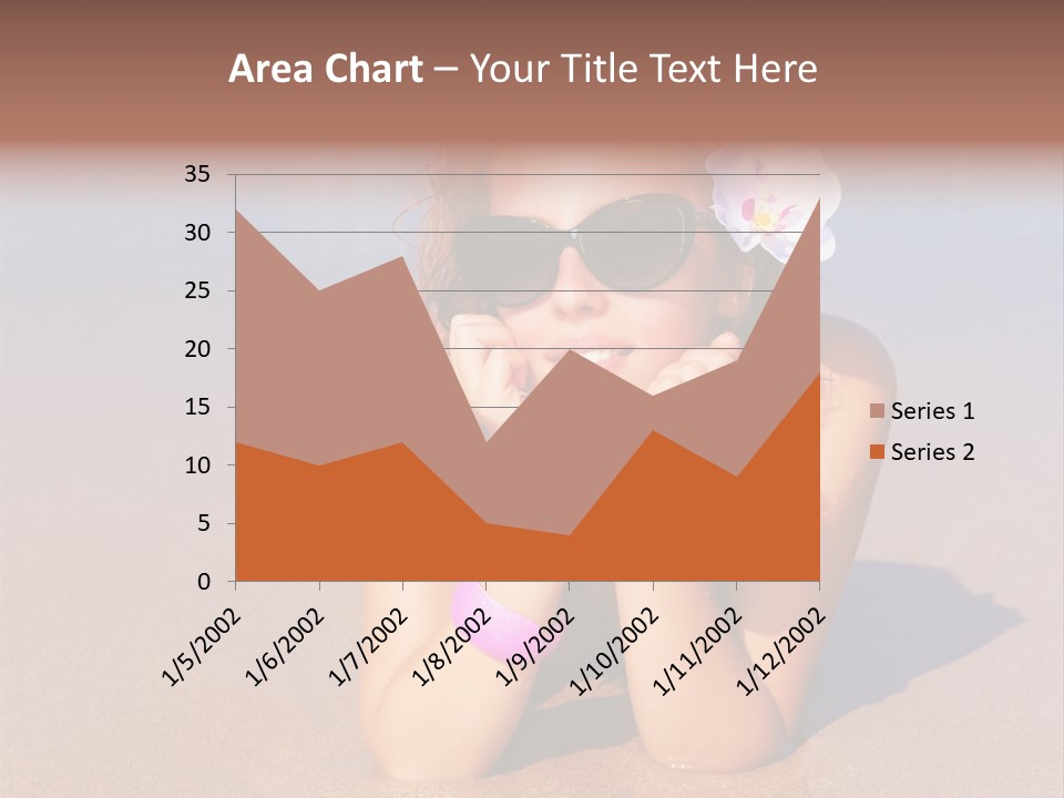 Laying Beautiful Travel PowerPoint Template