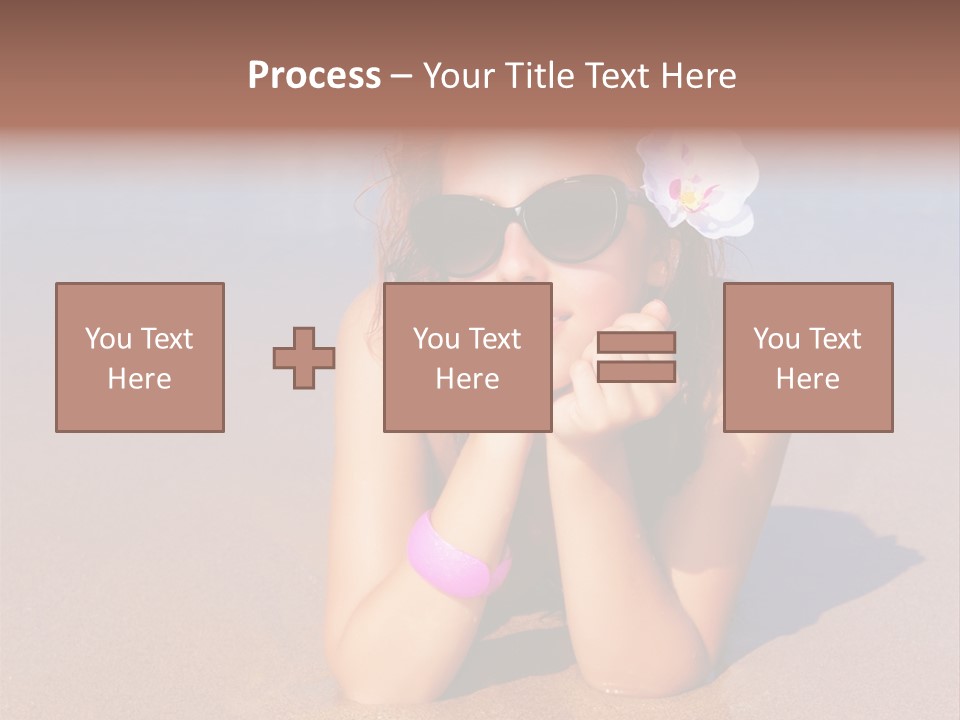 Laying Beautiful Travel PowerPoint Template