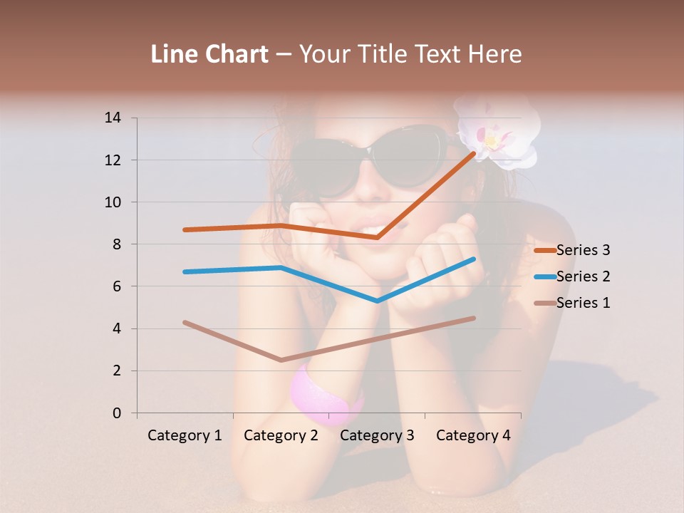 Laying Beautiful Travel PowerPoint Template