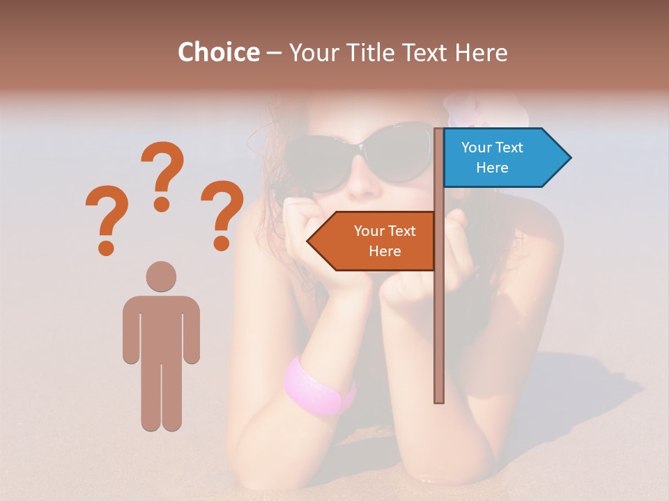 Laying Beautiful Travel PowerPoint Template