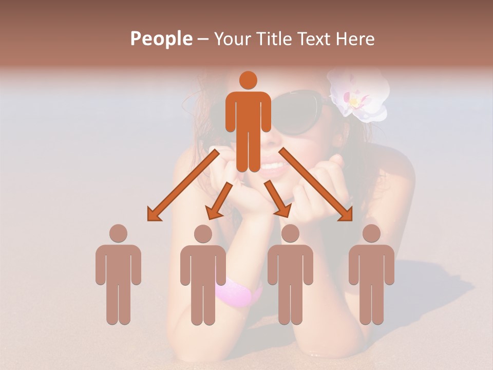 Laying Beautiful Travel PowerPoint Template