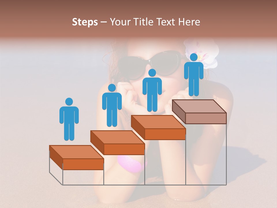 Laying Beautiful Travel PowerPoint Template