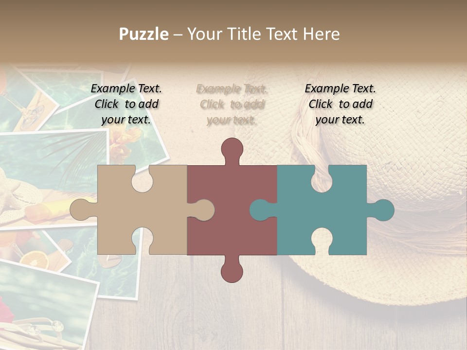 Memories Natural Photograph PowerPoint Template
