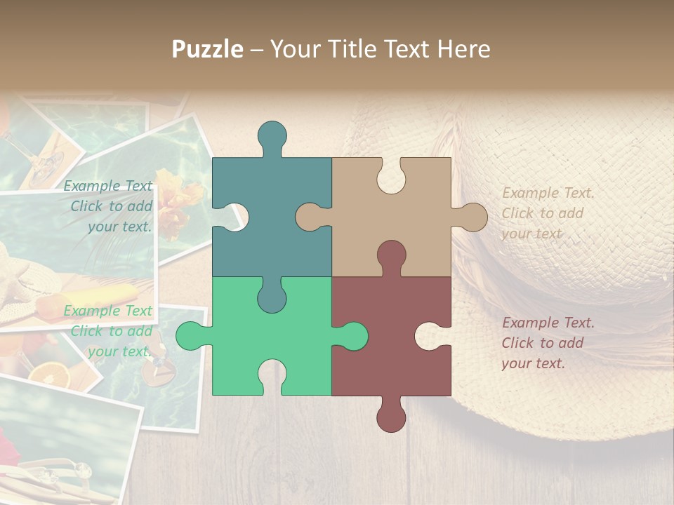 Memories Natural Photograph PowerPoint Template