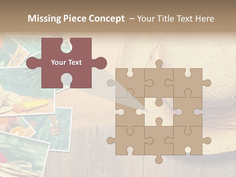 Memories Natural Photograph PowerPoint Template