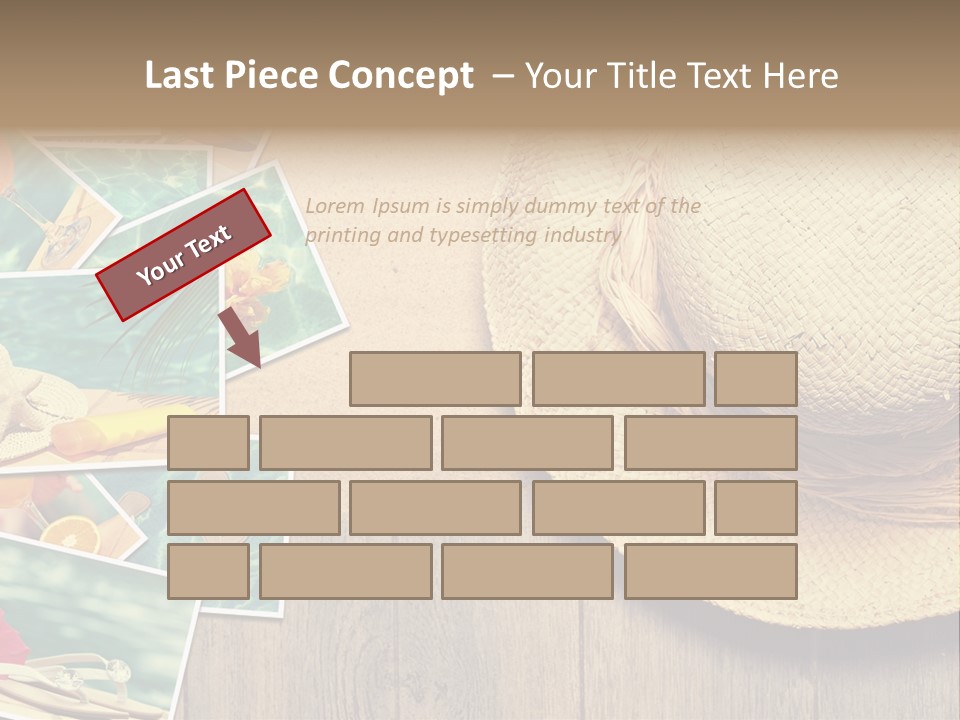 Memories Natural Photograph PowerPoint Template