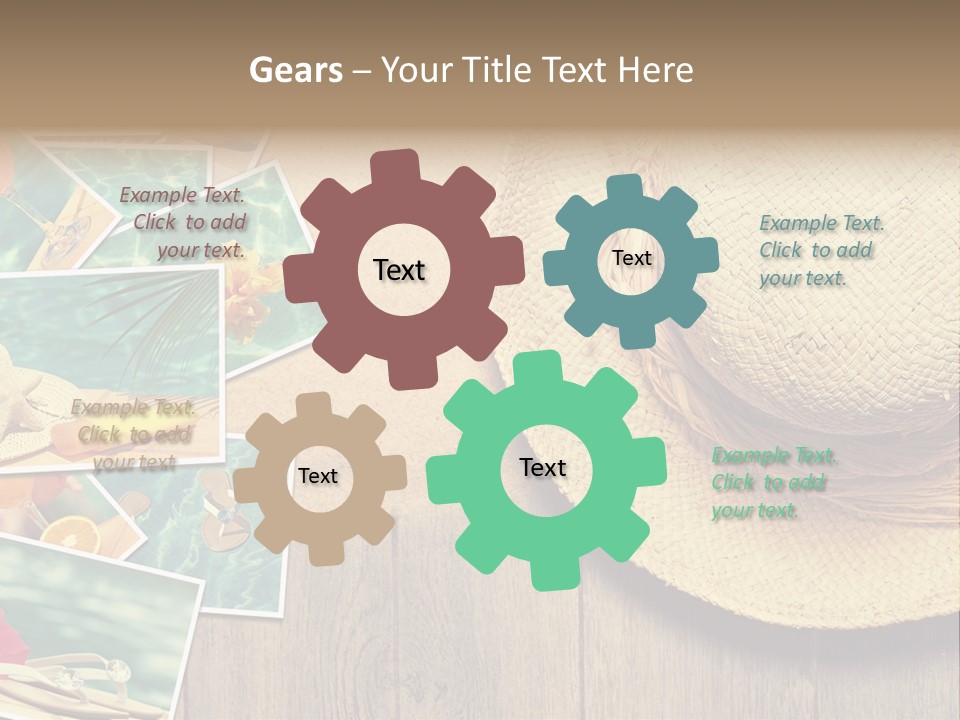 Memories Natural Photograph PowerPoint Template