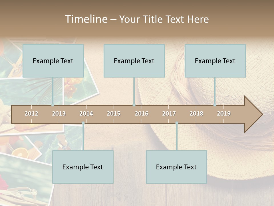 Memories Natural Photograph PowerPoint Template