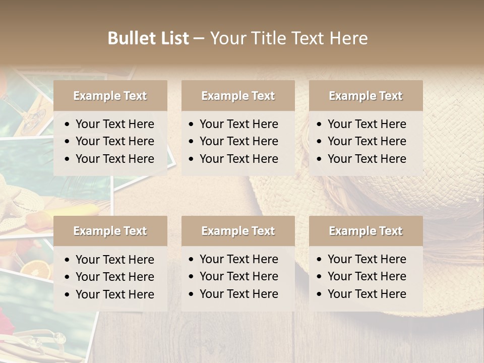 Memories Natural Photograph PowerPoint Template