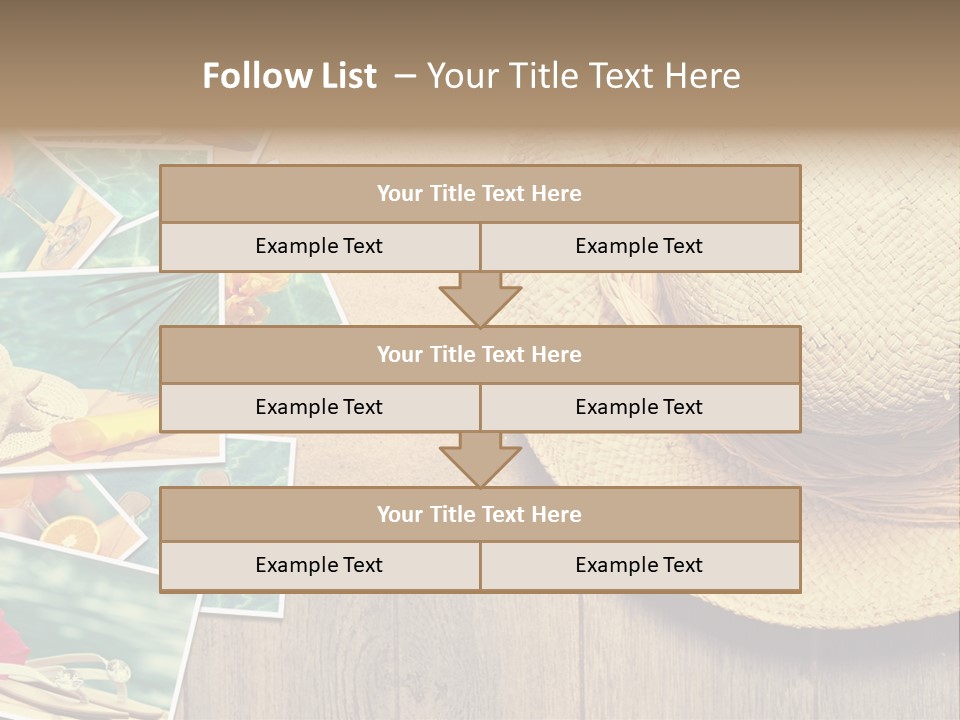 Memories Natural Photograph PowerPoint Template