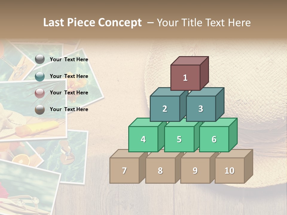 Memories Natural Photograph PowerPoint Template