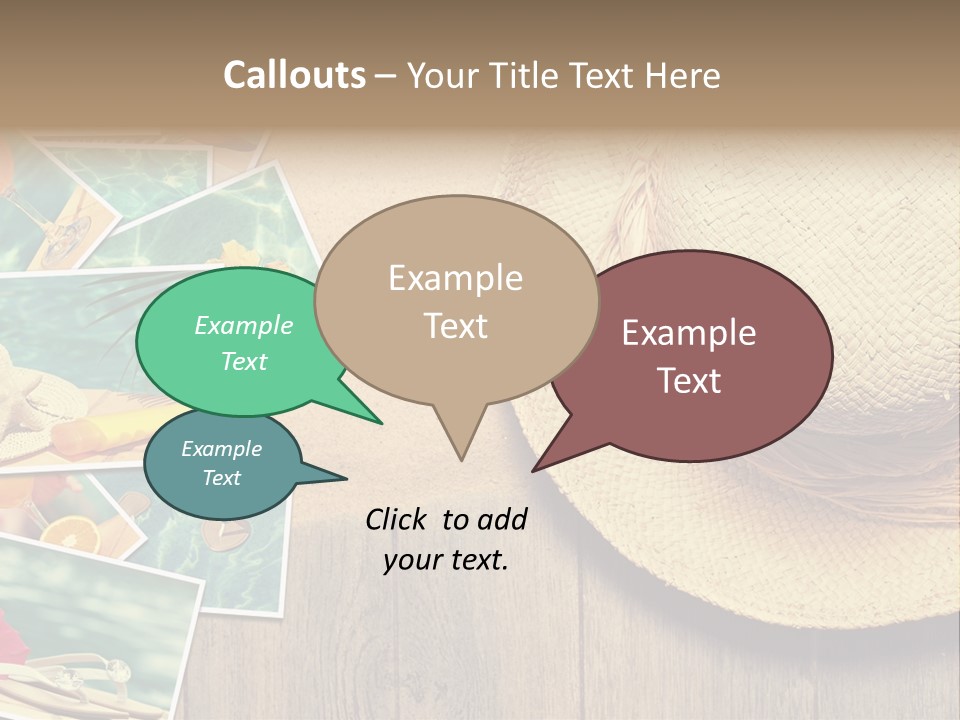 Memories Natural Photograph PowerPoint Template