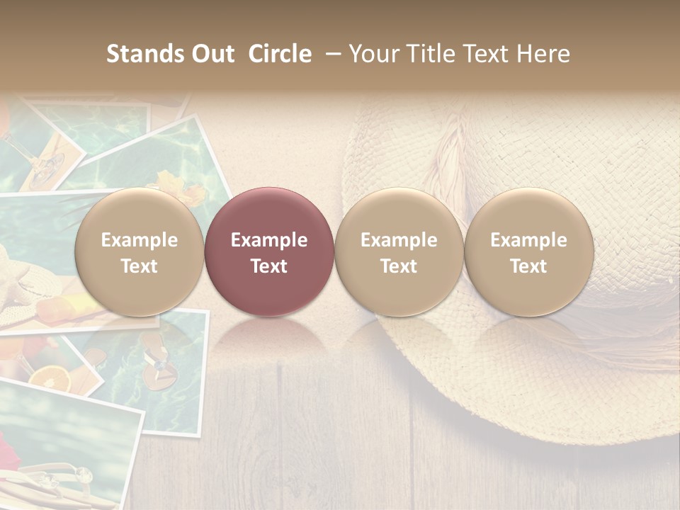 Memories Natural Photograph PowerPoint Template