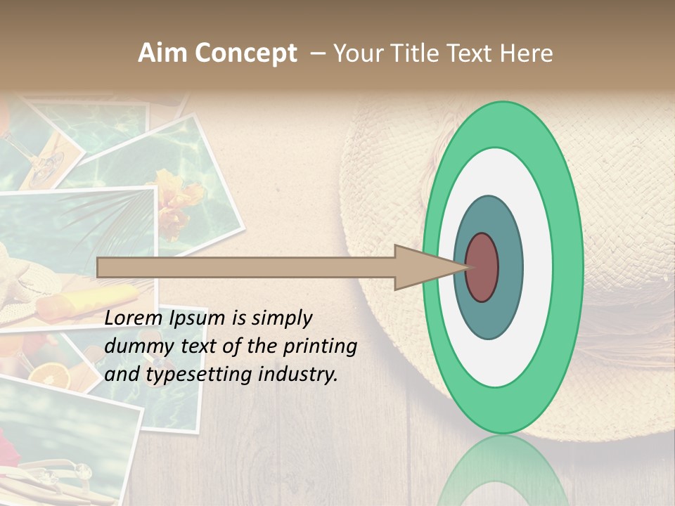 Memories Natural Photograph PowerPoint Template