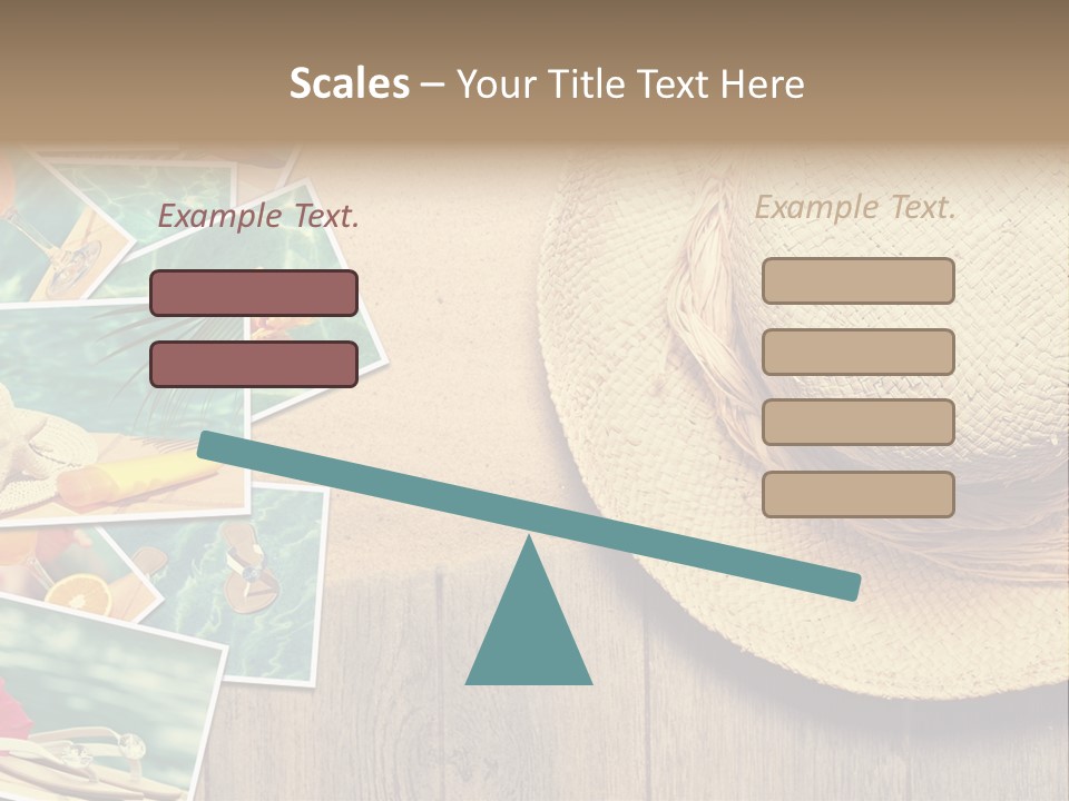Memories Natural Photograph PowerPoint Template