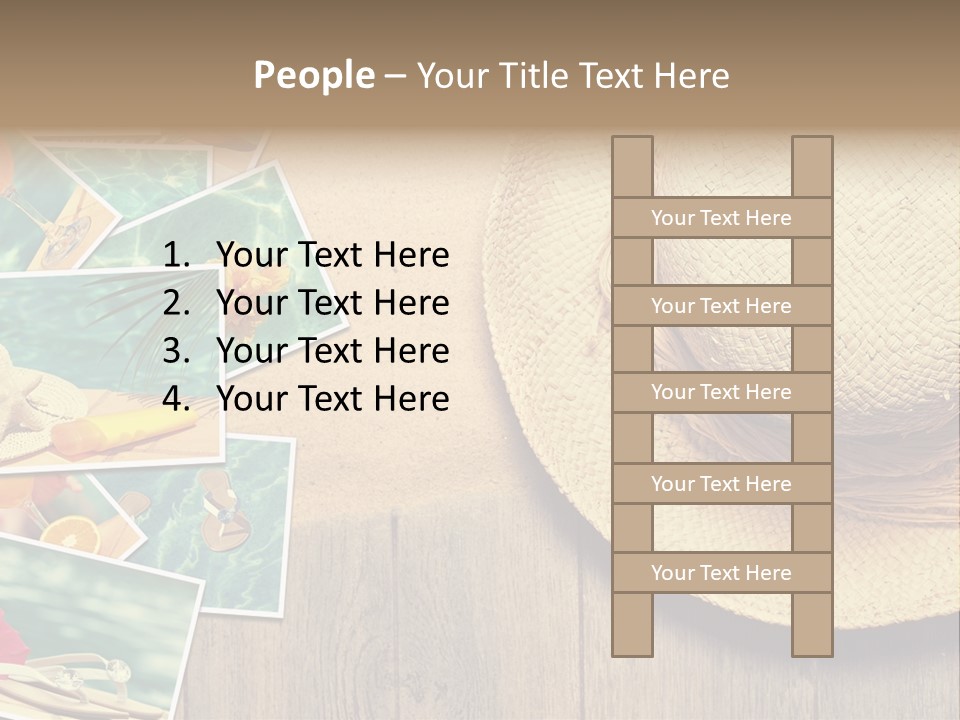 Memories Natural Photograph PowerPoint Template