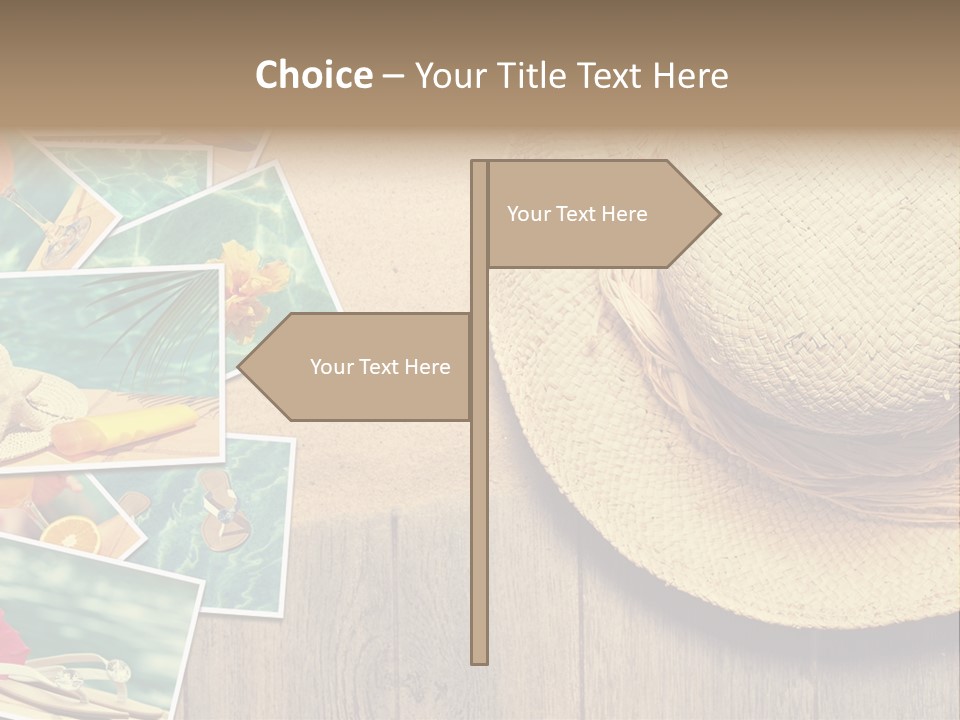 Memories Natural Photograph PowerPoint Template