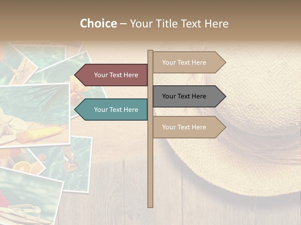 Memories Natural Photograph PowerPoint Template