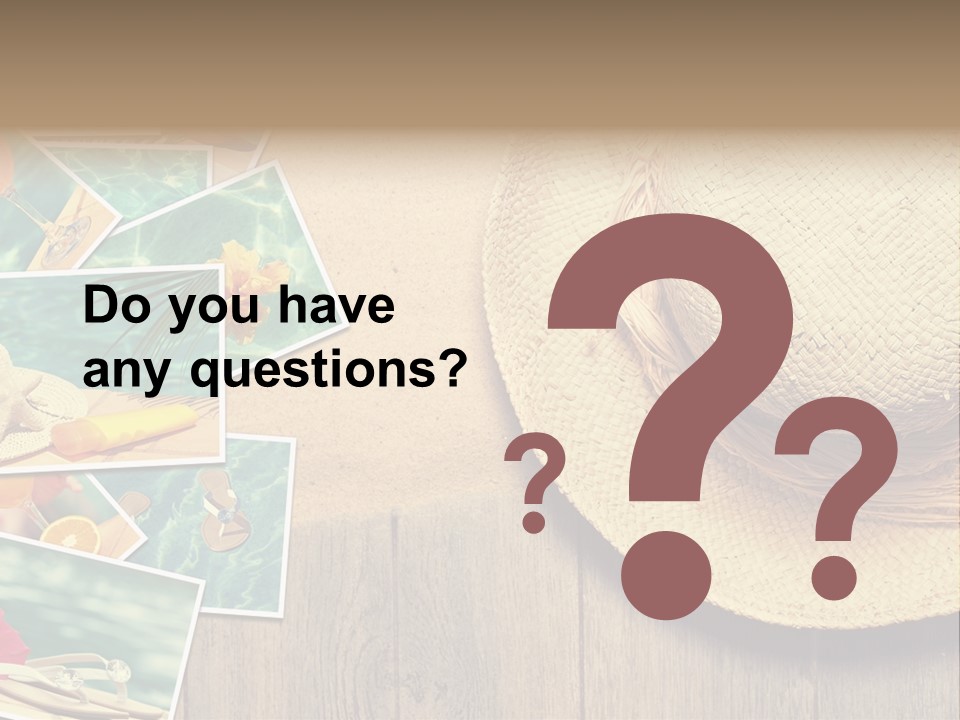 Memories Natural Photograph PowerPoint Template