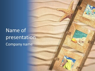 Summer Towel Advertising PowerPoint Template