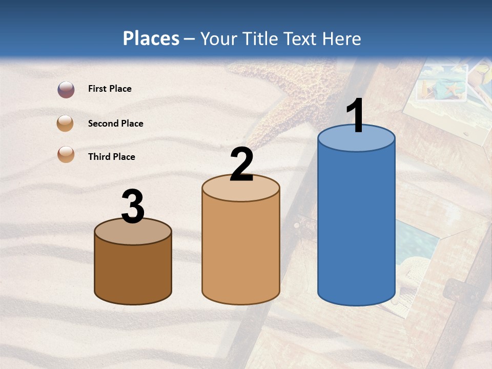 Summer Towel Advertising PowerPoint Template