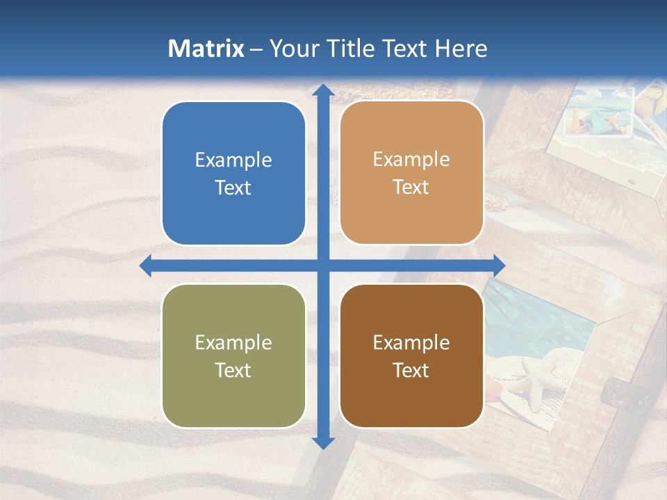 Summer Towel Advertising PowerPoint Template