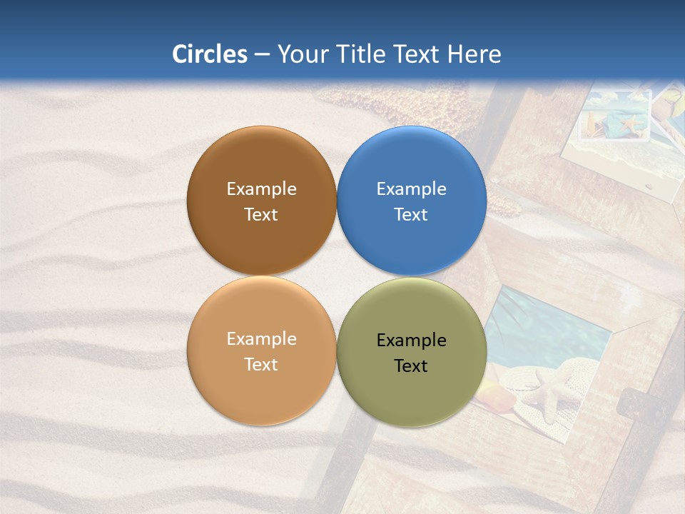 Summer Towel Advertising PowerPoint Template