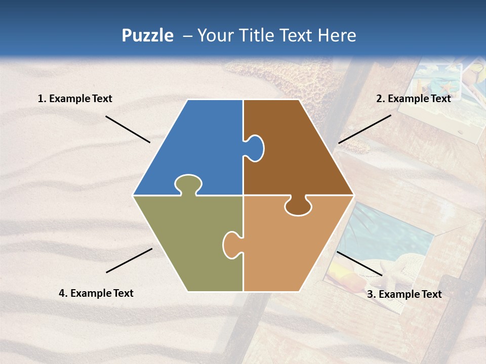 Summer Towel Advertising PowerPoint Template