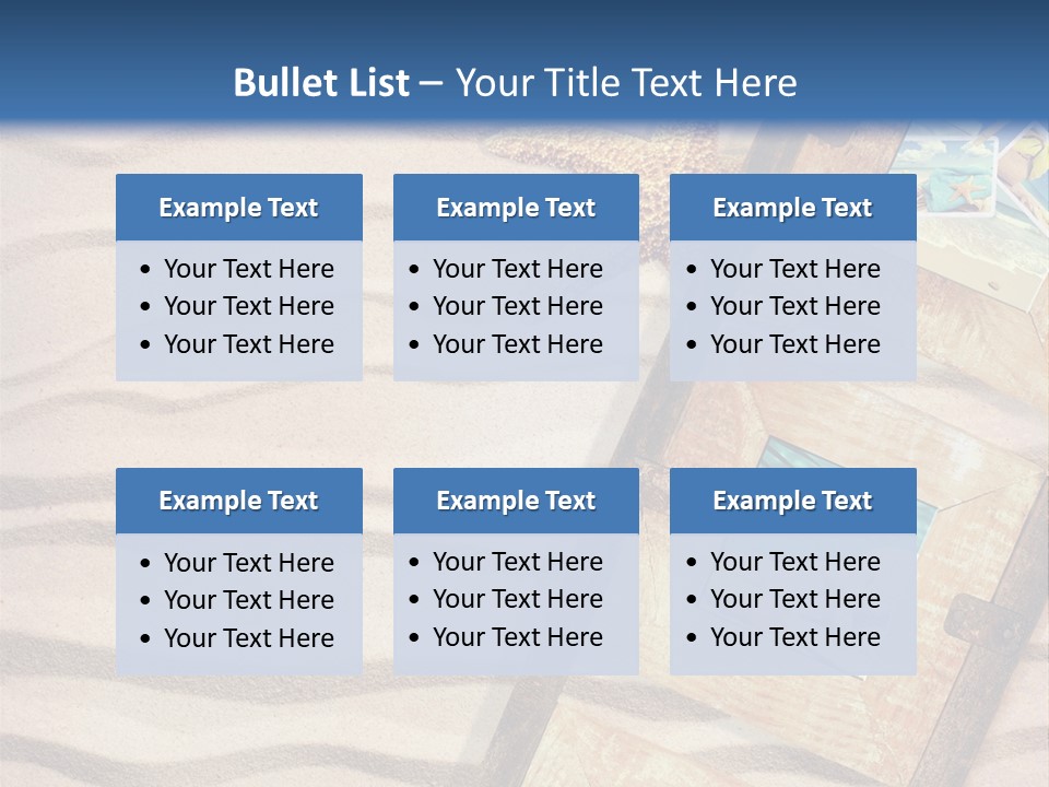 Summer Towel Advertising PowerPoint Template