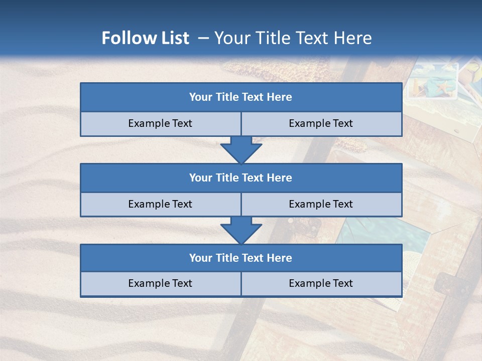 Summer Towel Advertising PowerPoint Template