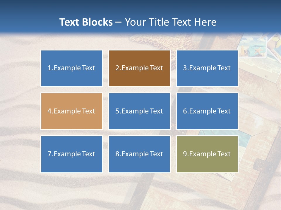 Summer Towel Advertising PowerPoint Template