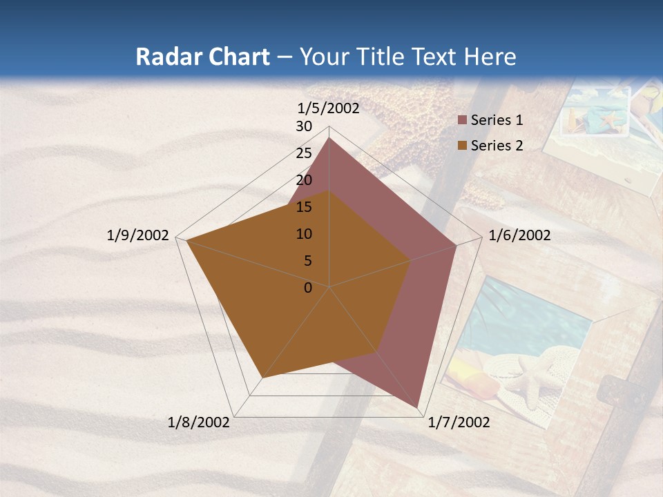 Summer Towel Advertising PowerPoint Template