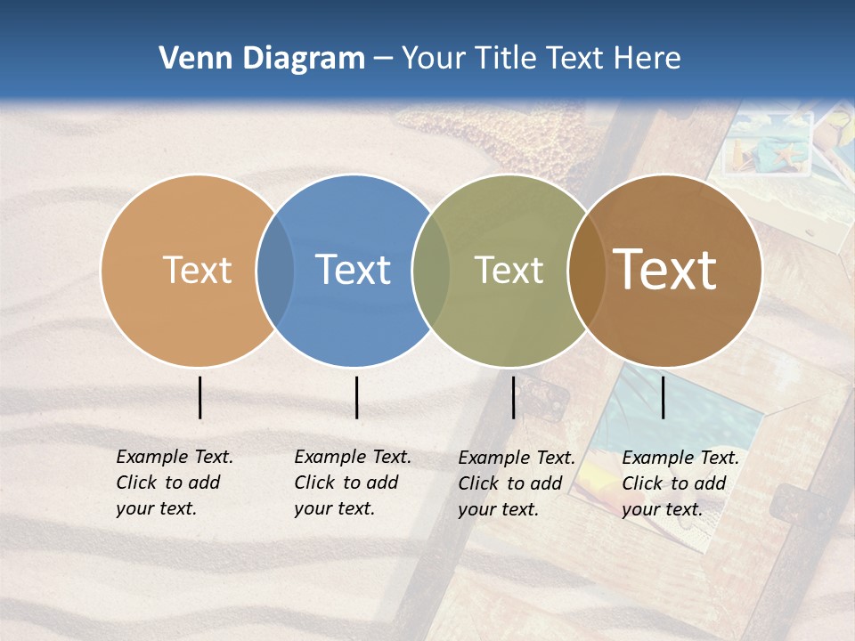 Summer Towel Advertising PowerPoint Template