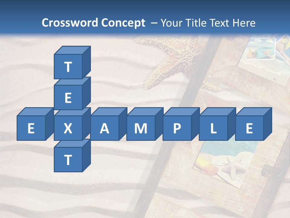 Summer Towel Advertising PowerPoint Template