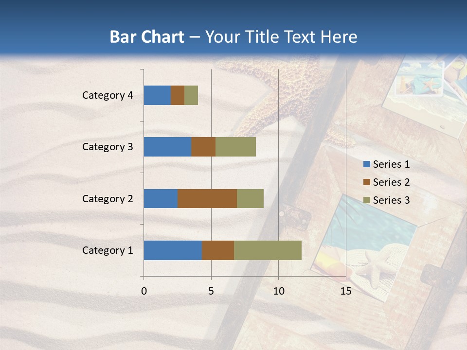 Summer Towel Advertising PowerPoint Template