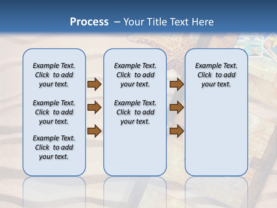 Summer Towel Advertising PowerPoint Template