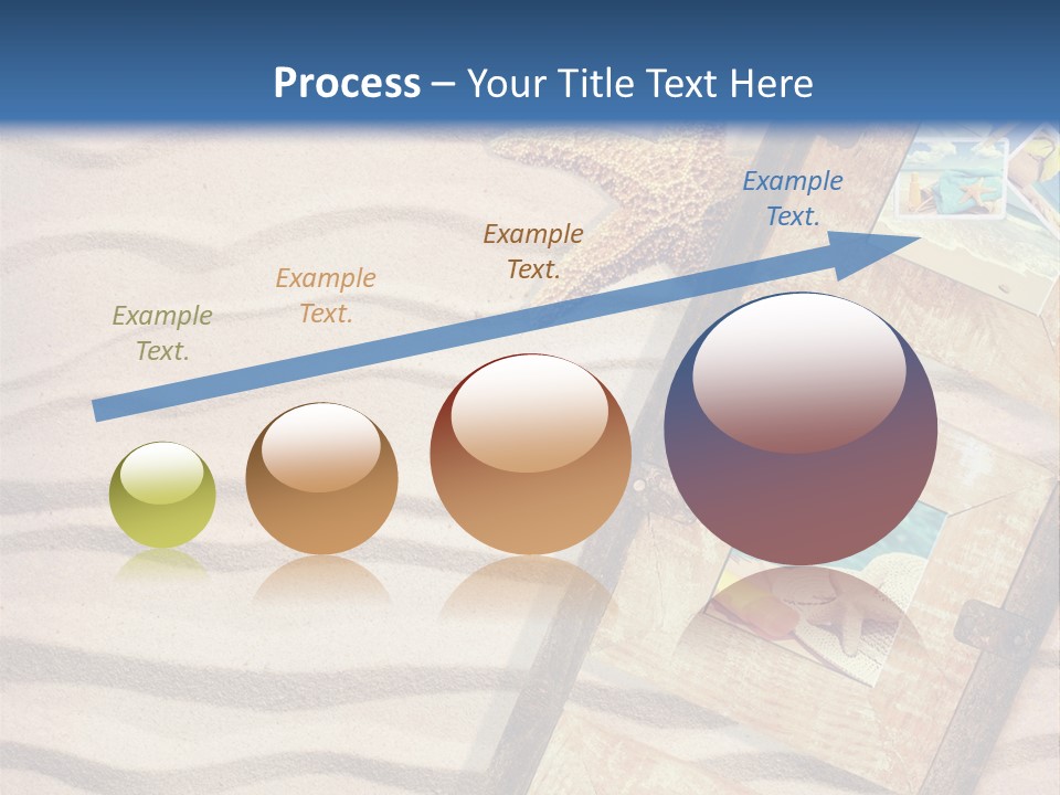 Summer Towel Advertising PowerPoint Template