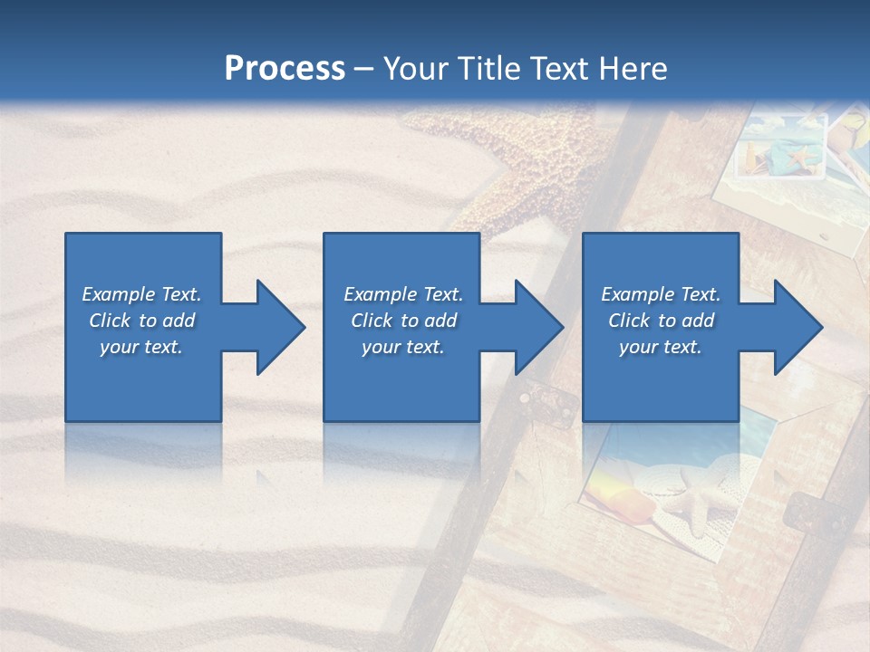 Summer Towel Advertising PowerPoint Template