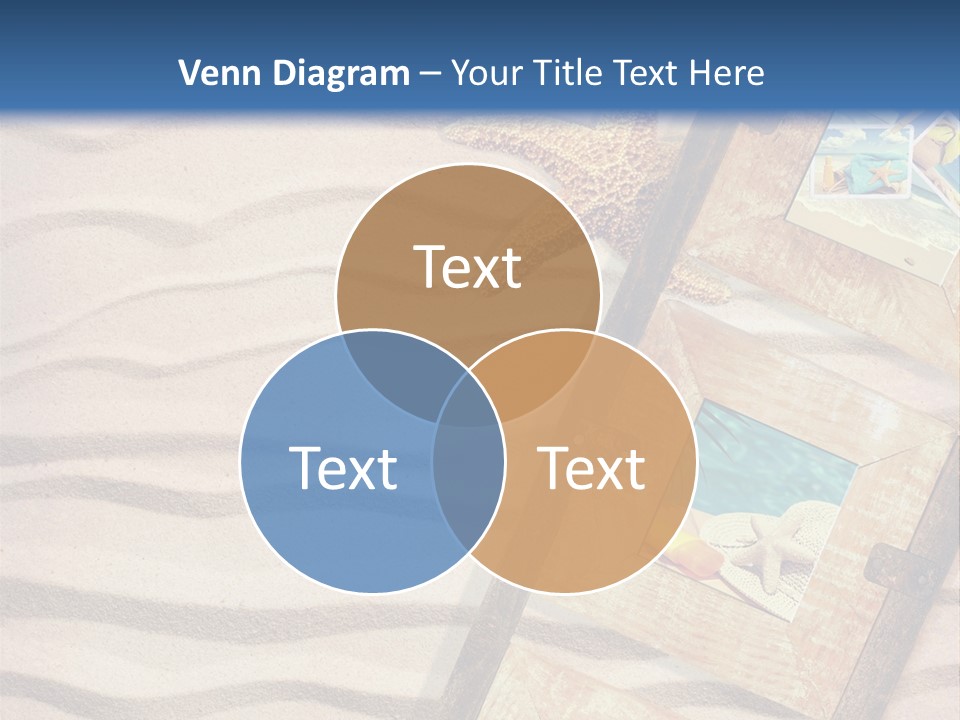 Summer Towel Advertising PowerPoint Template